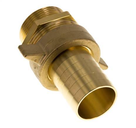 38 mm (1-1/2'') & G1-1/2'' Barre à tuyau en laiton mâleConical Sealing NBR Wing Nut