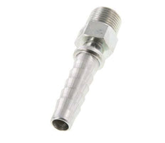 Pilier de tuyau en acier zingue 13x25 mm & R1/2'' avec filetage mâle DIN EN 14423