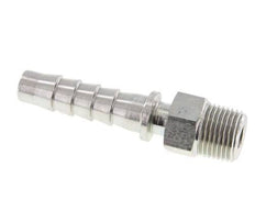 Pilier de tuyau en acier zingue 13x25 mm & R1/2'' avec filetage mâle DIN EN 14423