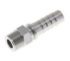 Pilier de tuyau en acier zingue 19x33 mm & R3/4'' avec filetage mâle DIN EN 14423