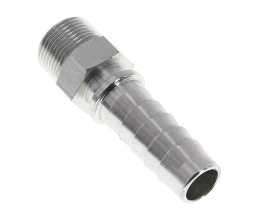 Pilier de tuyau en acier zingue 19x33 mm & R3/4'' avec filetage mâle DIN EN 14423