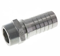 Pilier de tuyau en acier zingue 38x54 mm & R1-1/2'' avec filetage mâle DIN EN 14423