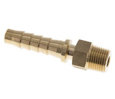 Pilier de tuyau en laiton 13x25 mm & R1/2'' avec filetage mâle DIN EN 14423