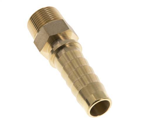 Pilier de tuyau en laiton 19x33 mm & R3/4'' avec filetage mâle DIN EN 14423