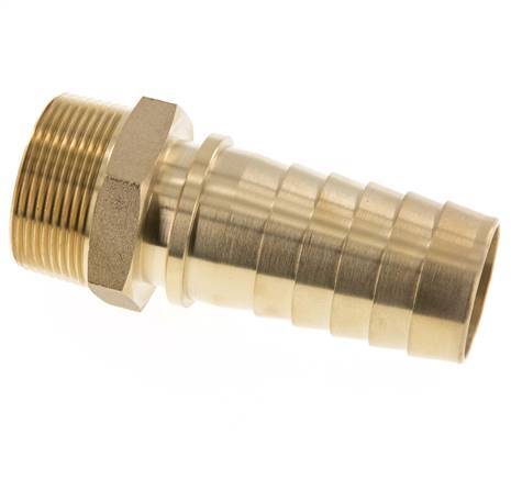 Pilier de tuyau en laiton 38x54 mm & R1-1/2'' avec filetage mâle DIN EN 14423