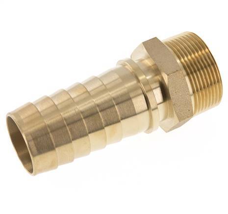 Pilier de tuyau en laiton 38x54 mm & R1-1/2'' avec filetage mâle DIN EN 14423