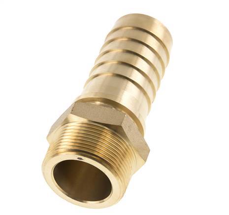 Pilier de tuyau en laiton 38x54 mm & R1-1/2'' avec filetage mâle DIN EN 14423