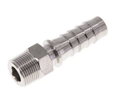 Pilier de tuyau 19x33 mm & R3/4'' en acier inoxydable 1.4301 avec filetage mâle DIN EN 14423