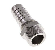 Pilier de tuyau 32x48 mm & R1-1/4'' en acier inoxydable 1.4301 avec filetage mâle DIN EN 14423