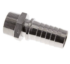 Pilier de tuyau 32x48 mm & R1-1/4'' en acier inoxydable 1.4301 avec filetage mâle DIN EN 14423