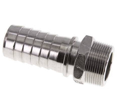 38x54 mm & R1-1/2'' Pilier de tuyau en acier inoxydable 1.4301 avec filetage mâle DIN EN 14423