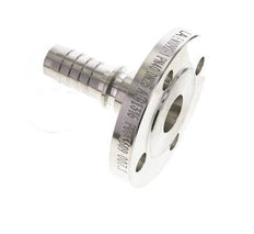 25x40 mm Stainless Steel 1.4401 Hose Pillar with Flange PN 10/16/25/40 DIN EN 14423 / DIN 2826