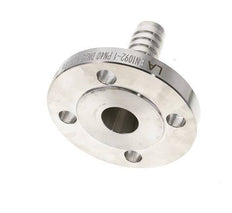 25x40 mm Stainless Steel 1.4401 Hose Pillar with Flange PN 10/16/25/40 DIN EN 14423 / DIN 2826