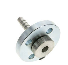 Pilier de tuyau en acier zingué 13x25 mm avec bride tournante PN 10/16/25/40 DIN EN 14423 / DIN 2826