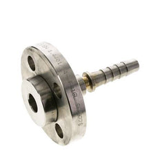 Pilier de tuyau 13x25 mm en acier inoxydable 1.4401 avec bride tournante PN 10/16/25/40 DIN EN 14423 / DIN 2826