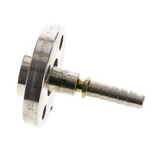 Pilier de tuyau 13x25 mm en acier inoxydable 1.4401 avec bride tournante PN 10/16/25/40 DIN EN 14423 / DIN 2826