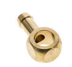 Raccord banjo en laiton de 9 mm (3/8'') et G1/4'' avec embout pour tuyau [2 pièces].