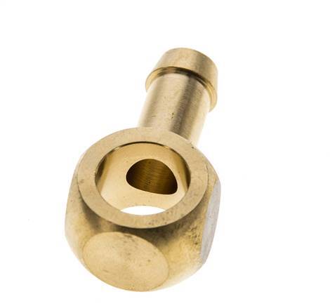 Raccord banjo en laiton de 9 mm (3/8'') et G1/4'' avec embout pour tuyau [2 pièces].