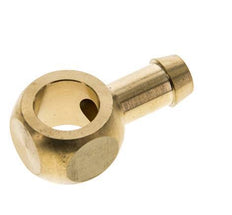 Raccord banjo en laiton de 9 mm (3/8'') et G1/4'' avec embout pour tuyau [2 pièces].