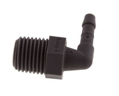 Embout coude PA 6 de 4 mm & R1/4'' avec filetage mâle [10 pièces].