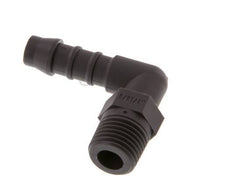 Embout de tuyau flexible coudé PA 6 de 8 mm (5/16'') et R1/4'' avec filetage mâle [10 pièces].
