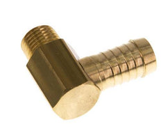Raccord coude en laiton de 13 mm (1/2'') et M14x1,5 (conique) avec filetage mâle pour tuyau flexible