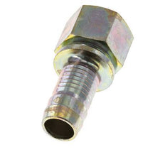Colliers de securite 19 mm (3/4'') et G3/4'' en acier zingue pour tuyaux Barb femelle