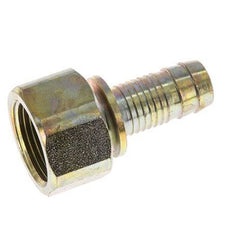Colliers de securite 19 mm (3/4'') et G1'' en acier zingue pour tuyau Barb femelle