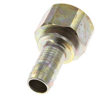 19 mm (3/4'') & G1'' zink plated Steel Hose Barb Female Safety collars