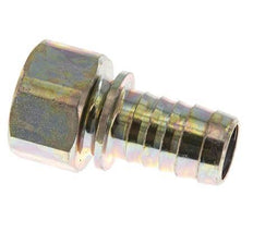 Colliers de securite femelle Hose Barb en acier zingue de 25 mm (1'') et G1''.