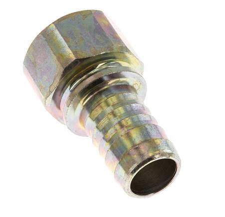 Colliers de securite femelle Hose Barb en acier zingue de 25 mm (1'') et G1''.