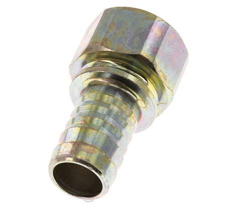 Colliers de securite femelle Hose Barb en acier zingue de 25 mm (1'') et G1''.