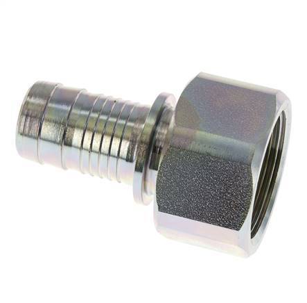 25 mm (1'') & G1-1/4'' zink plated Steel Hose Barb Female Safety collars