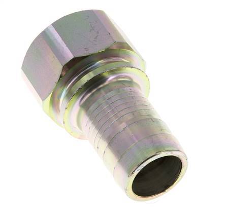 Colliers de securite femelle Hose Barb en acier zingue de 32 mm (1-1/4'') et G1-1/4''.