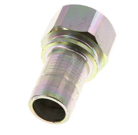 Colliers de securite femelle Hose Barb en acier zingue de 32 mm (1-1/4'') et G1-1/4''.