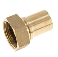 32 mm (1-1/4'') & G1-1/4'' Brass Hose Barb Union Nut Flat Sealing Polyurethane Safety collars EN 14420-5 (DIN 2817)