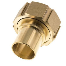 38 mm (1-1/2'') & G2'' Brass Hose Barb Union Nut Flat Sealing Polyurethane Safety collars EN 14420-5 (DIN 2817)