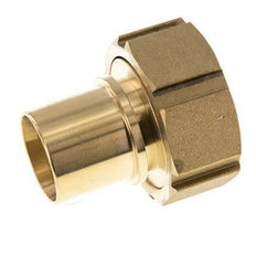 38 mm (1-1/2'') & G2'' Brass Hose Barb Union Nut Flat Sealing Polyurethane Safety collars EN 14420-5 (DIN 2817)