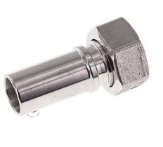 19 mm (3/4'') & G3/4'' Acier inoxydable 1.4401 Barre de tuyau Écrou-union Joint plat PTFE Colliers de securite EN 14420-5 (DIN 2817)