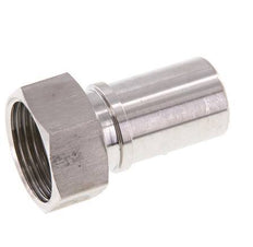 25 mm (1'') & G1'' Acier inoxydable 1.4401 Barre de tuyau Écrou-union Joint plat PTFE Colliers de securite EN 14420-5 (DIN 2817)