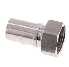 25 mm (1'') & G1'' Acier inoxydable 1.4401 Barre de tuyau Écrou-union Joint plat PTFE Colliers de securite EN 14420-5 (DIN 2817)