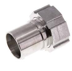 38 mm (1-1/2'') & G1-1/2'' Acier inoxydable 1.4401 Barb à tuyau Écrou-union Joint plat PTFE Colliers de securite EN 14420-5 (DIN 2817)