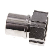 38 mm (1-1/2'') & G1-1/2'' Acier inoxydable 1.4401 Barb à tuyau Écrou-union Joint plat PTFE Colliers de securite EN 14420-5 (DIN 2817)