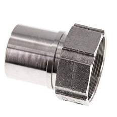 50 mm (2'') & G2'' Acier inoxydable 1.4401 Barb à tuyau Écrou-union Joint plat PTFE Colliers de securite EN 14420-5 (DIN 2817)