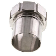 75 mm (3'') & G3'' Acier inoxydable 1.4401 Barre de tuyau Écrou-union Joint plat PTFE Colliers de securite EN 14420-5 (DIN 2817)