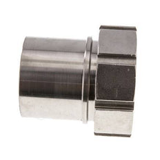 75 mm (3'') & G3'' Acier inoxydable 1.4401 Barre de tuyau Écrou-union Joint plat PTFE Colliers de securite EN 14420-5 (DIN 2817)