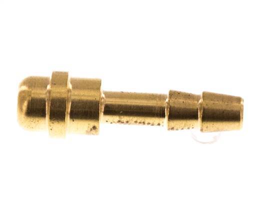 4 mm Brass Hose Barb without Union Nut (G1/8'') 11mm [10 Pieces]