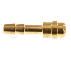 Embout de tuyau en laiton de 4 mm sans écrou d'accouplement (G1/8'') 11mm [10 pièces].
