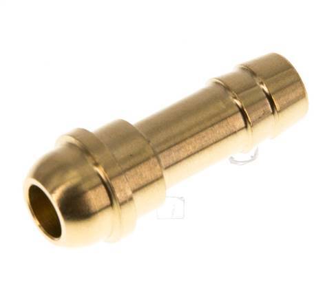 Embout de tuyau en laiton de 9 mm (3/8'') sans écrou-raccord (G3/8'') [5 pièces].