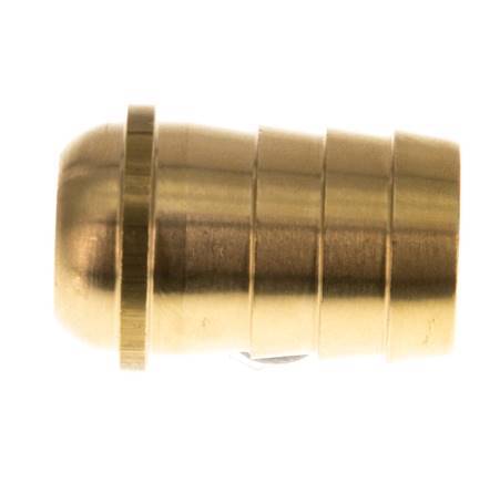 Embout de tuyau 19 mm (3/4'') en laiton sans écrou d'accouplement (G3/4'') 13.5mm [2 Pièces].
